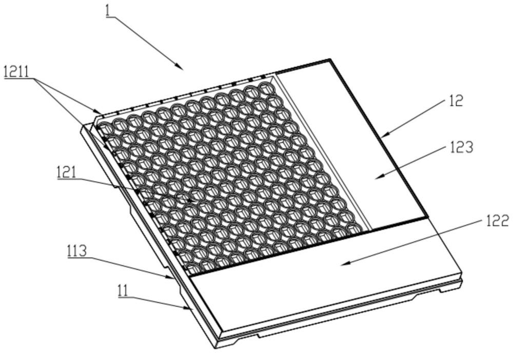 一種可采集大豆種臍表型圖像數(shù)據(jù)的子實(shí)盤(pán)及其采集方法
