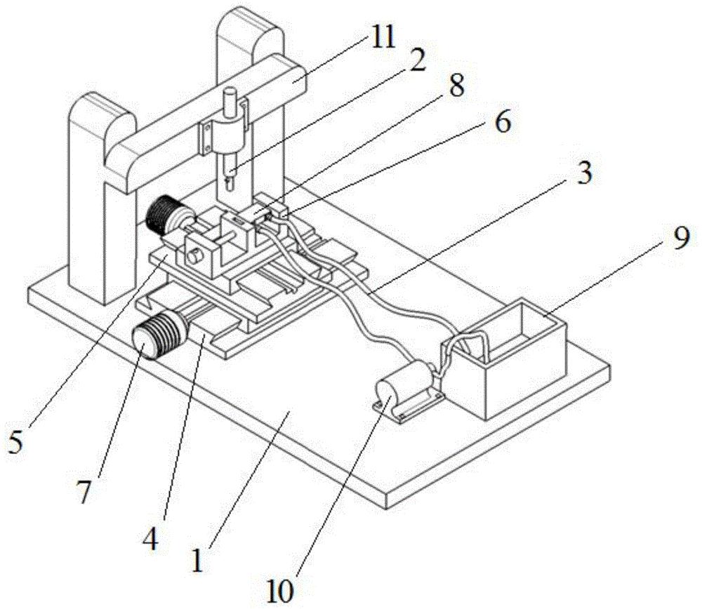 增材制造微通道換熱器內(nèi)表面磨料流磨削裝置及方法