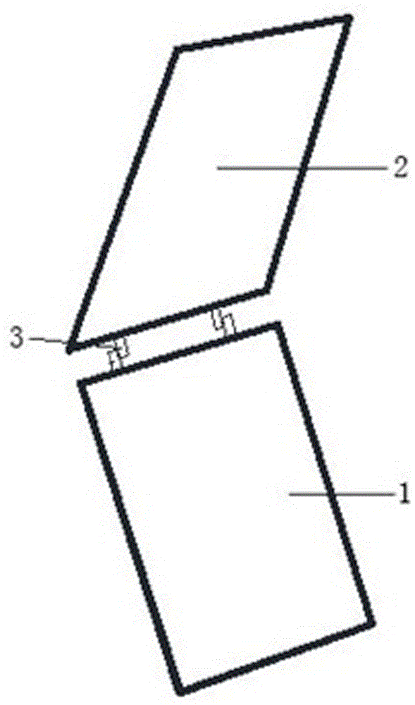 一種免追日的太陽能平板集熱器反光板機(jī)構(gòu)