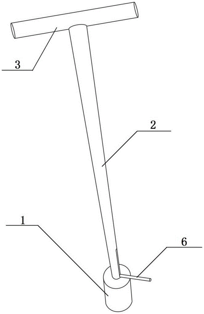 一種樹(shù)苗栽植坑挖坑器