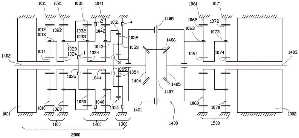 一種帶有轉(zhuǎn)矩定向分配功能的雙電機耦合驅(qū)動橋